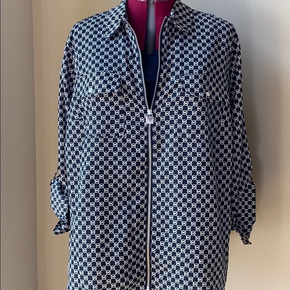 Michael Kors Zip-up Top - Picture 2 of 5